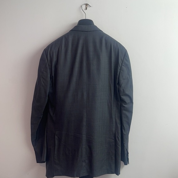 Ermenegildo Zegna Trofeo 600 40R 2 Button Microche & matching trousers *PREOWNED - Picture 2 of 9